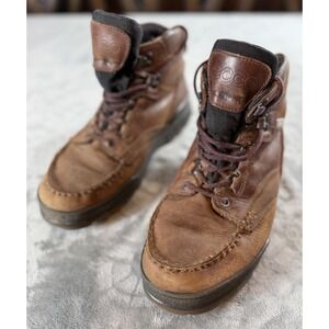ECCO Boots Mens Size EU 42 (8.5/9 US) Leather‎ Track Gore-Tex Waterproof Moc Toe